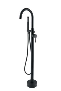 Смеситель для ванны/душа Orange Steel M99-336b напольный, черный